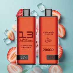 イチゴライチアイス Lavie Cube20000回吸引 日本製 28ml Japan vape wholesale
