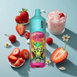 イチゴ・ラズベリー・チェリーアイス味 RandM Fumot Tornado 9000パフス メッシュコイル日本 vape wholesale