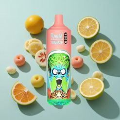 グミベア（Gummy Bear）味 RandM Fumot Tornado 9000パフ メッシュコイル Japan vape wholesale