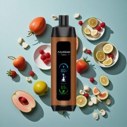 チェリーラズベリー Aivono Aim Fatpro 22000パフス 28ml Eリキッド Japan vape wholesale
