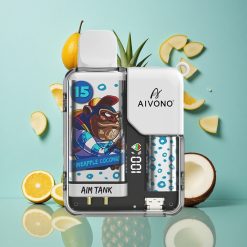 パイナップルココナッツ Aivono AIM-TANK 9500パフ 18ml 日本 vape wholesale
