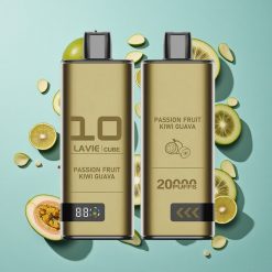 パッションフルーツキウイグアバ Lavie Cube 20000回吸引 日本製ベイプ卸売り