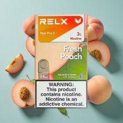 フレッシュピーチ（Fresh Peach）RELX Pod Pro 2 600パフ 3%ニコチン Japan vape wholesale