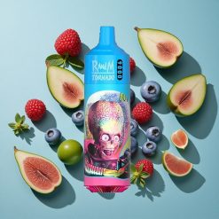 ブルーベリーサワーラズベリー RandM Tornado 9000回吸引 メッシュコイル Japan vape wholesale