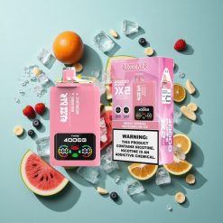 ミックスベリー＆ウォーターメロンアイス_Razz Bar_40000回吸引_650mAhバッテリー_Japan vape wholesale