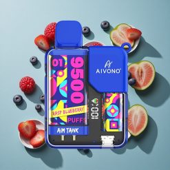ラズベリーブルーベリー Aivono AIM-TANK 9500パフス 18ml 日本 vape wholesale