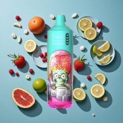 青酸っぱいラズベリー RandM Fumot Tornado 9000 Puffs メッシュコイル Japan vape wholesale