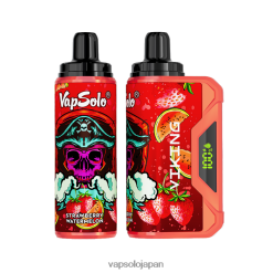 VapSolo VIKING 使い捨て電子タバコ イチゴスイカ DLX4T246 - Vapsolo Japan