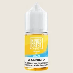 キングスクレスト フルーツソルト レモンライムアイス 30ml Eジュース