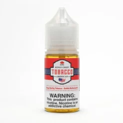 キングスクレスト ソルツ プレミアム アメリカンタバコ 30ml イージュース