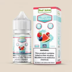 Pod Juice TFN ソルト ベリーウォーターメロン 30ml