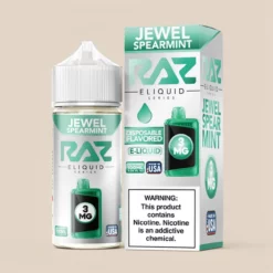 プレミアム Pod Juice x RAZ ジュエルスペアミント TFN 100ml