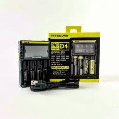 Nitecore Digicharger D4 4スロットLCD充電器