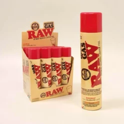 RAW 高純度ブタンガス 300ml 12本入りディスプレイ