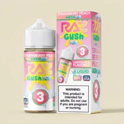 Pod Juice X Raz ストロベリーピーチグッシュアイス 100ml ベイプジュース