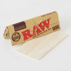 RAW Single Wide Hemp Papers (Pack of 1) – Classic