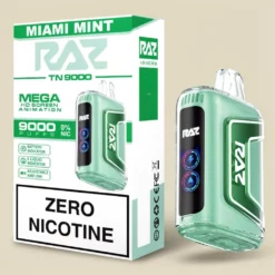 Geek Vape Raz TN9000 ゼロニコチン使い捨てVAPE (9000パフ)