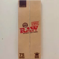 RAW キングサイズ コーン クラシック 75本