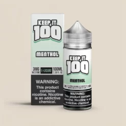 Keep it 100 Menthol 100ml E-Juice プレミアム