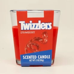 Twizzlers オフィシャル 3oz キャンドル ストロベリーリコリスの香り